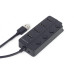 USB-хаб Gembird 4 ports (UHB-U2P4P-01) з вимикачами USB-хаб Gembird 4 ports (UHB-U2P4P-01) з вимикачами