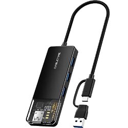 USB-хаб Cabletime CB03B USB Type-C 4-в-1