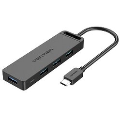 USB-хаб Vention TGKBB 4 порта Черный
