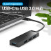 USB-хаб Vention TGKBB 4 порта Черный