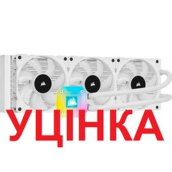 Система водяного охлаждения Corsair iCUE H150i ELITE CAPELLIX Liquid CPU Cooler White (CW-9060051-WW)