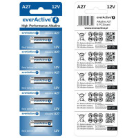 Батарейка everActive A27 BL 5шт Батарейка everActive A27 BL 5шт