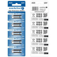 Батарейка everActive A23 (23A5BL) BL 5шт Батарейка everActive A23 (23A5BL) BL 5шт