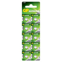 Батарейка GP Batteries LR41 1.5B Alkaline 10шт (GP192F-2C10) Батарейка GP Batteries LR41 1.5B Alkaline 10шт (GP192F-2C10)