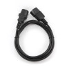 Силовой кабель Cablexpert PC-189 (C13-C14), 3*0.5 мм кв., черный, 1.8 м