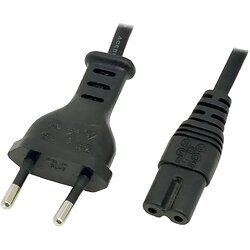 Силовой кабель Cablexpert PC-184/2 1,8м, 2 *0.5 мм кв