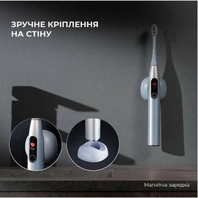 Умная зубная электрическая щетка Oclean X Pro Digital Electric Toothbrush Purple (6970810553475) Умная зубная электрическая щетка Oclean X Pro Digital Electric Toothbrush Purple (6970810553475)