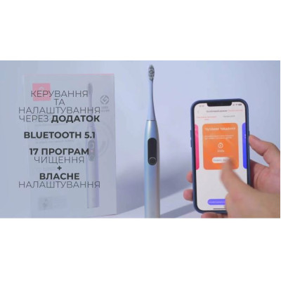 Умная зубная электрическая щетка Oclean X Pro Digital Electric Toothbrush Purple (6970810553475) Умная зубная электрическая щетка Oclean X Pro Digital Electric Toothbrush Purple (6970810553475)
