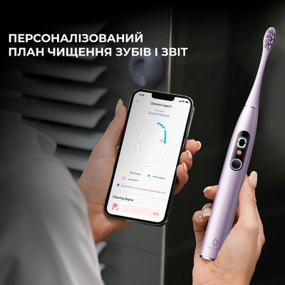Умная зубная электрическая щетка Oclean X Pro Digital Electric Toothbrush Purple (6970810553475) Умная зубная электрическая щетка Oclean X Pro Digital Electric Toothbrush Purple (6970810553475)