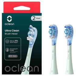 Насадка для зубной электрической щетки Oclean UC01 G02 Ultra Clean Brush Head Green (2 шт) (6970810553512)