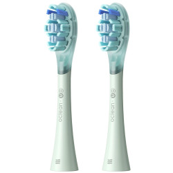 Насадка для зубной электрической щетки Oclean UG01 G02 Ultra Gum Care Brush Green (2 шт) (6970810553536)