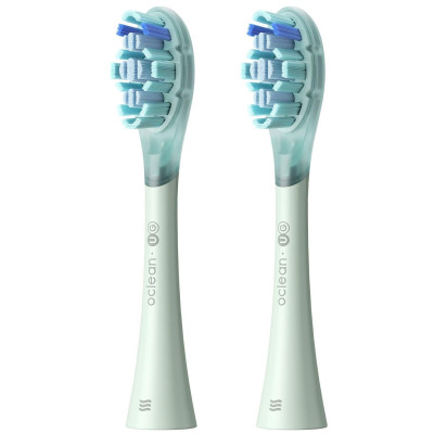 Насадка для зубной электрической щетки Oclean UG01 G02 Ultra Gum Care Brush Green (2 шт) (6970810553536)