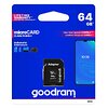 Карта памяти MicroSDXC 64GB UHS-I Class 10 Goodram + SD-adapter (M1AA-0640R12)