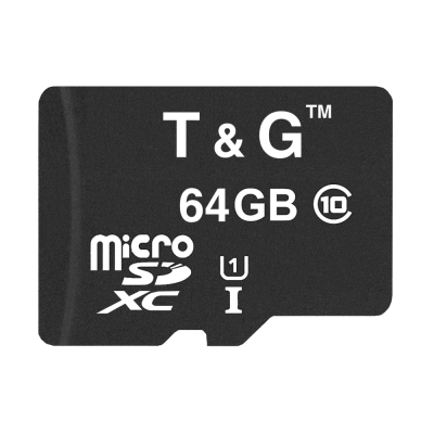 Карта памяти MicroSDXC 64GB UHS-I Class 10 T&G (TG-64GBSDCL10-00) Карта памяти MicroSDXC 64GB UHS-I Class 10 T&G (TG-64GBSDCL10-00)