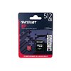 Карта пам`ятi MicroSDXC 512GB UHS-I/U3 Class 10 Patriot EP A1 R90/W80MB/s + SD-adapter (PEF512GEP31MCX)