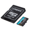 Карта пам`яті MicroSDXC 512GB UHS-I/U3 Class 10 Kingston Canvas Go! Plus R200/W160MB/s + SD-адаптер (SDCG4/512GB)