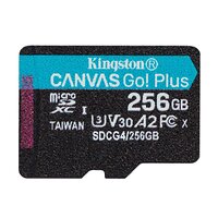 Карта памяти MicroSDXC 256GB UHS-I/U3 Class 10 Kingston Canvas Go! Plus R200/W160MB/s (SDCG4/256GBSP)