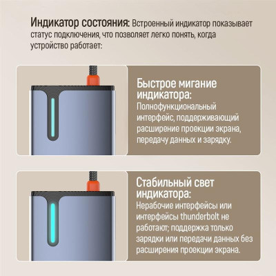 Док-станція ColorWay USB-C 5-в-1 Type C PD 100W/USB3.0х3/HDMI 4К (CW-HUB01) Док-станція ColorWay USB-C 5-в-1 Type C PD 100W/USB3.0х3/HDMI 4К (CW-HUB01)