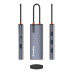 Док-станція ColorWay USB-C 5-в-1 Type C PD 100W/USB3.0х3/HDMI 4К (CW-HUB01) Док-станція ColorWay USB-C 5-в-1 Type C PD 100W/USB3.0х3/HDMI 4К (CW-HUB01)