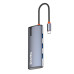 Док-станція ColorWay USB-C 5-в-1 Type C PD 100W/USB3.0х3/HDMI 4К (CW-HUB01) Док-станція ColorWay USB-C 5-в-1 Type C PD 100W/USB3.0х3/HDMI 4К (CW-HUB01)