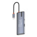 Док-станція ColorWay USB-C 5-в-1 Type C PD 100W/USB3.0х3/HDMI 4К (CW-HUB01) Док-станція ColorWay USB-C 5-в-1 Type C PD 100W/USB3.0х3/HDMI 4К (CW-HUB01)