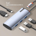 Док-станція ColorWay USB-C 5-в-1 Type C PD 100W/USB3.0х3/HDMI 4К (CW-HUB01) Док-станція ColorWay USB-C 5-в-1 Type C PD 100W/USB3.0х3/HDMI 4К (CW-HUB01)