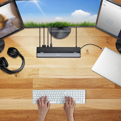 Док-станция J5create USB-C 13-в-1 (JCD543-N)