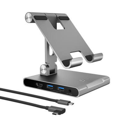Док-станция J5create USB-C 8-в-1 (JTS224-N)