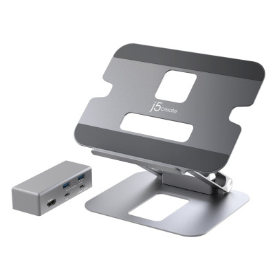 Док-станция J5create USB-C 6-в-1 (JTS327-N)