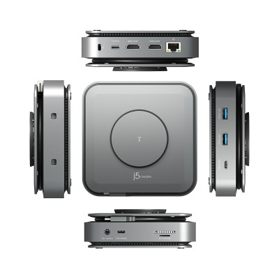 Док-станция J5create USB-C 12-в-1 (JCD3199-N)