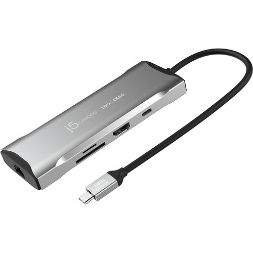 Док-станция J5create USB-C 7-в-1 (JCD393-N)