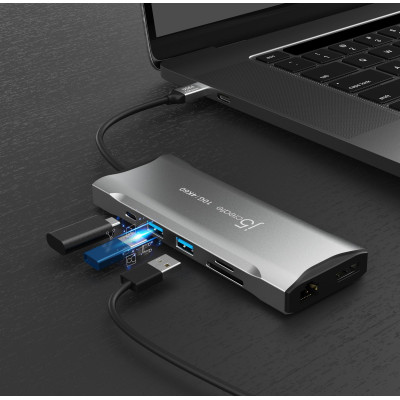 Док-станція J5create USB-C 11-в-1 (JCD397-N) Док-станція J5create USB-C 11-в-1 (JCD397-N)