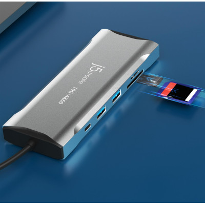 Док-станція J5create USB-C 11-в-1 (JCD397-N) Док-станція J5create USB-C 11-в-1 (JCD397-N)