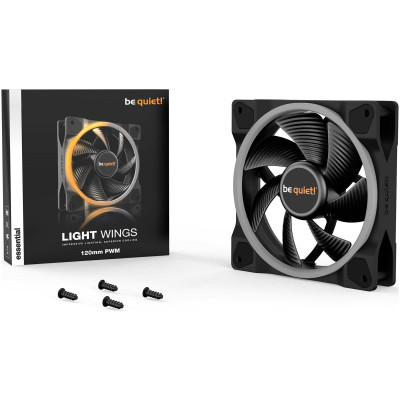 Вентилятор be quiet! Light Wings 120mm PWM Black (BL072) Вентилятор be quiet! Light Wings 120mm PWM Black (BL072)