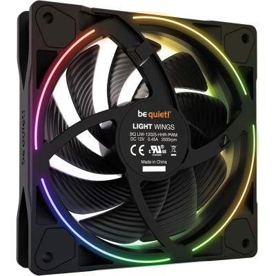 Вентилятор be quiet! Light Wings 120mm PWM High-Speed Black (BL073) Вентилятор be quiet! Light Wings 120mm PWM High-Speed Black (BL073)