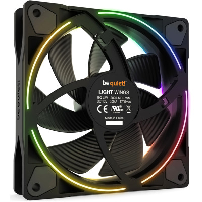 Вентилятор be quiet! Light Wings 120mm PWM 3-Pack Black (BL076) Вентилятор be quiet! Light Wings 120mm PWM 3-Pack Black (BL076)