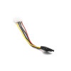 Кабель питания PowerPlant (CA910953) Molex - SATA, 0.15 м