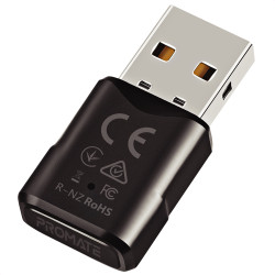Bluetooth-адаптер аудіо Promate BlueLink Bluetooth 5.0 Black