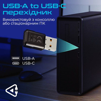 Bluetooth-адаптер аудио Promate BlueLink Bluetooth 5.0 Black
