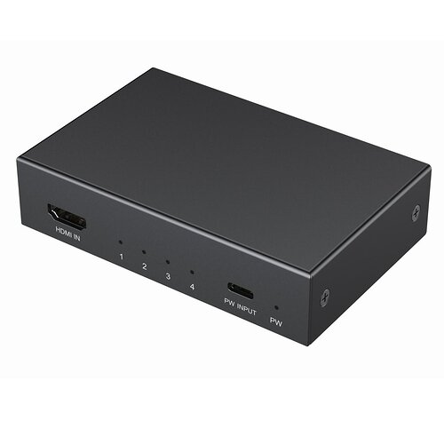 Разветвитель HDMI сигнала Cablexpert (DSP-HDMI4K-4P-01)