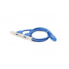 Плата расширения Cablexpert USB - 10-pin (F/M), 0.44 м, синий (CC-USB3-RECEPTACLE)