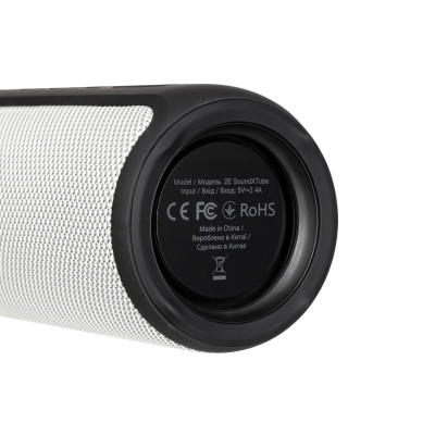 Акустическая система 2E SoundXTube TWS MP3 Wireless Waterproof Grey (2E-BSSXTWGY)