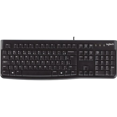 Клавиатура Logitech K120 for Business Ukr Black (920-002643)