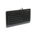 Клавиатура A4Tech FK10 Ukr Grey