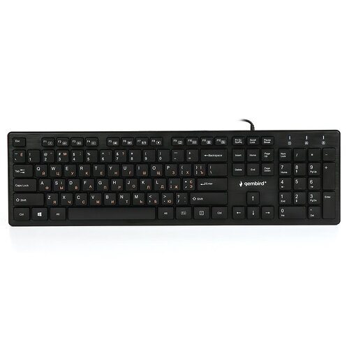 Клавиатура Gembird KB-MCH-03-UA Ukr Black