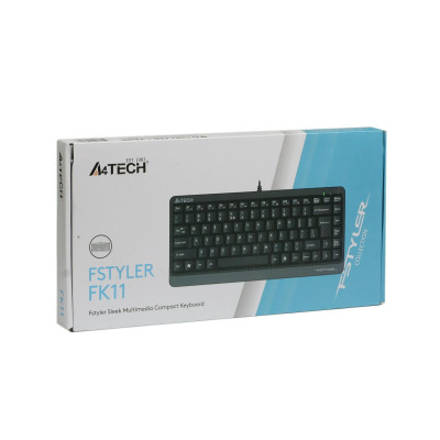 Клавиатура A4Tech FK11 Ukr Grey