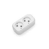Розеточный блок 2 гнезда Electrum C-SM-1774