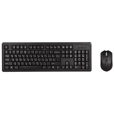 Беспроводной комплект (клавиатура, мышь) A4Tech 4200N (GR-92+G3-200N) Black Беспроводной комплект (клавиатура, мышь) A4Tech 4200N (GR-92+G3-200N) Black