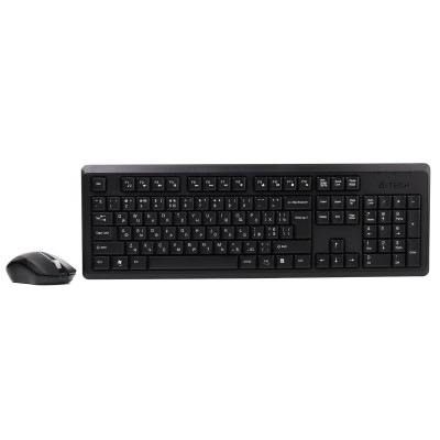 Беспроводной комплект (клавиатура, мышь) A4Tech 4200N (GR-92+G3-200N) Black