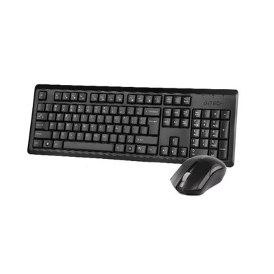 Беспроводной комплект (клавиатура, мышь) A4Tech 4200N (GR-92+G3-200N) Black